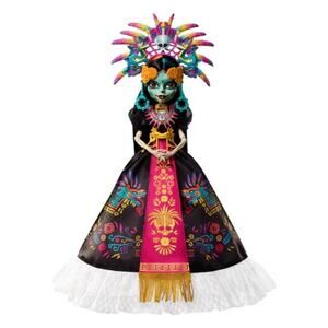 13” • Monster High Skelita Calaveras Día de Muertos Doll • Cross Posted • Firm